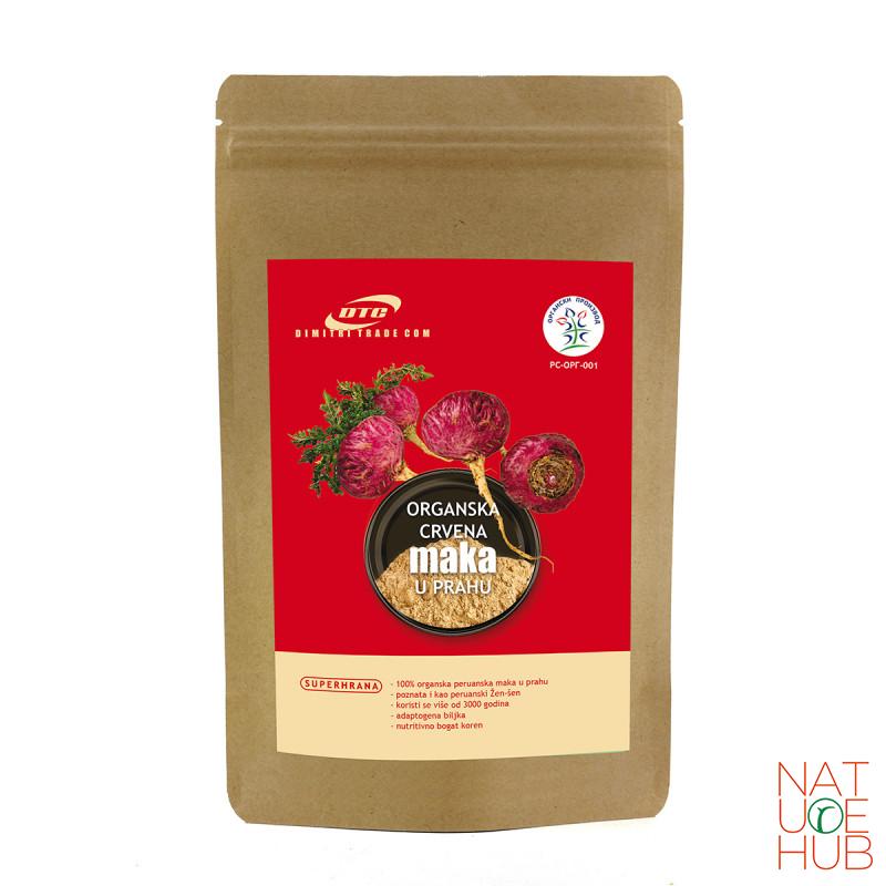 Crvena organska maka dtc, 100g 