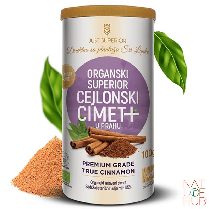 Cejlonski cimet organski PREMIUM JS, 100g 