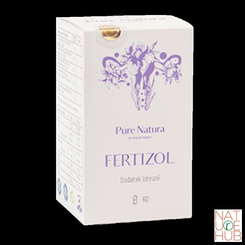 Fertizol kapsule Pure natura, 60 cps 