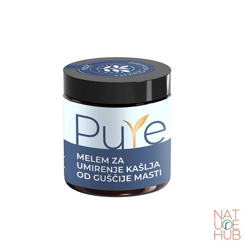 Melem od guščije masti za laku noć Pure, 100g 