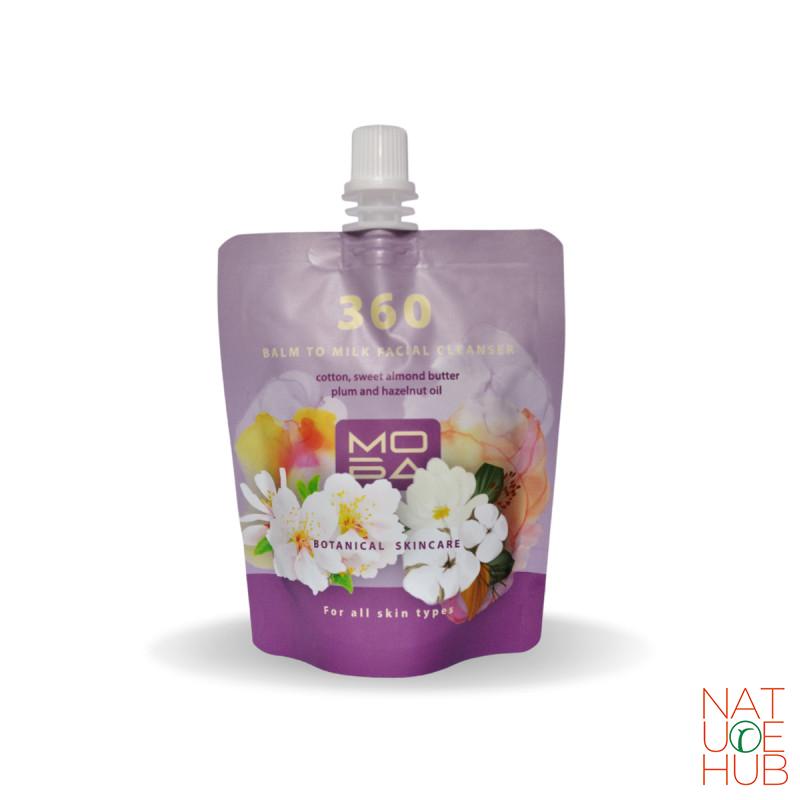 360 balm to milk facial cleanser Moba, 100ml 