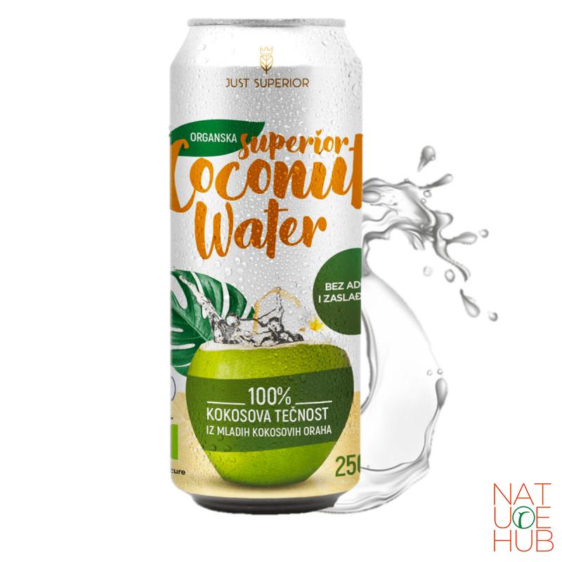 Superior organska kokos voda 250 ml 
