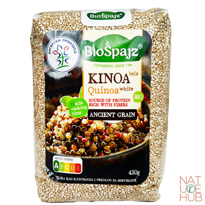 Organska bela kinoa Biošpajz, 450g 