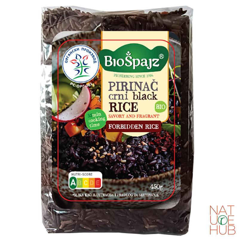 Organski crni pirinač Biošpajz, 450g 