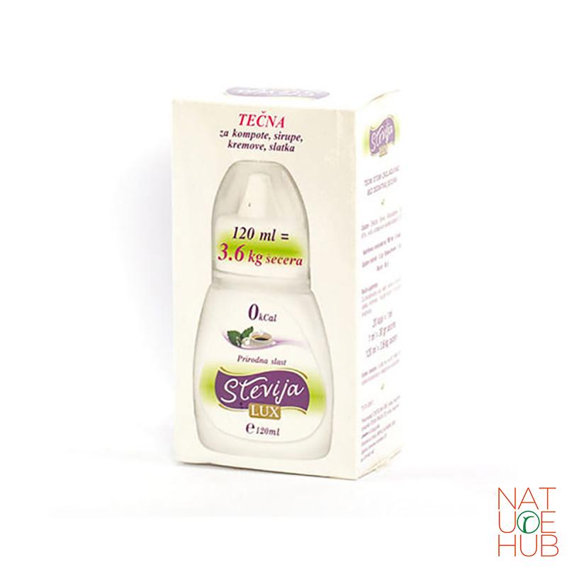 Stevia Lux tečni zasladjivač, 120ml 