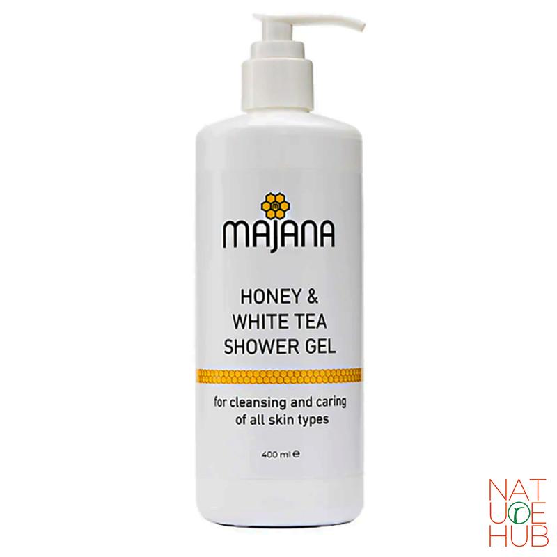 Honey&White tea shower gel 400 ml, Majana 