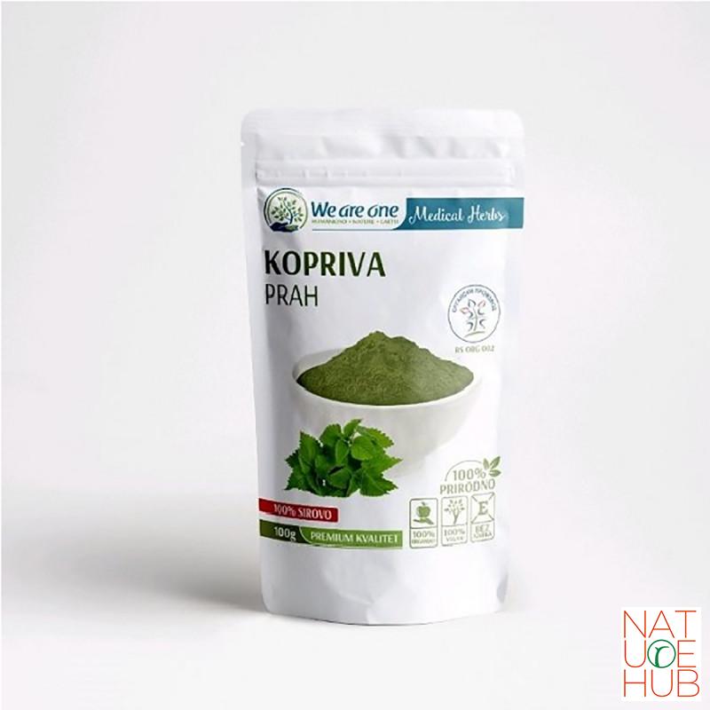 Organska kopriva u prahu 100g, wao 