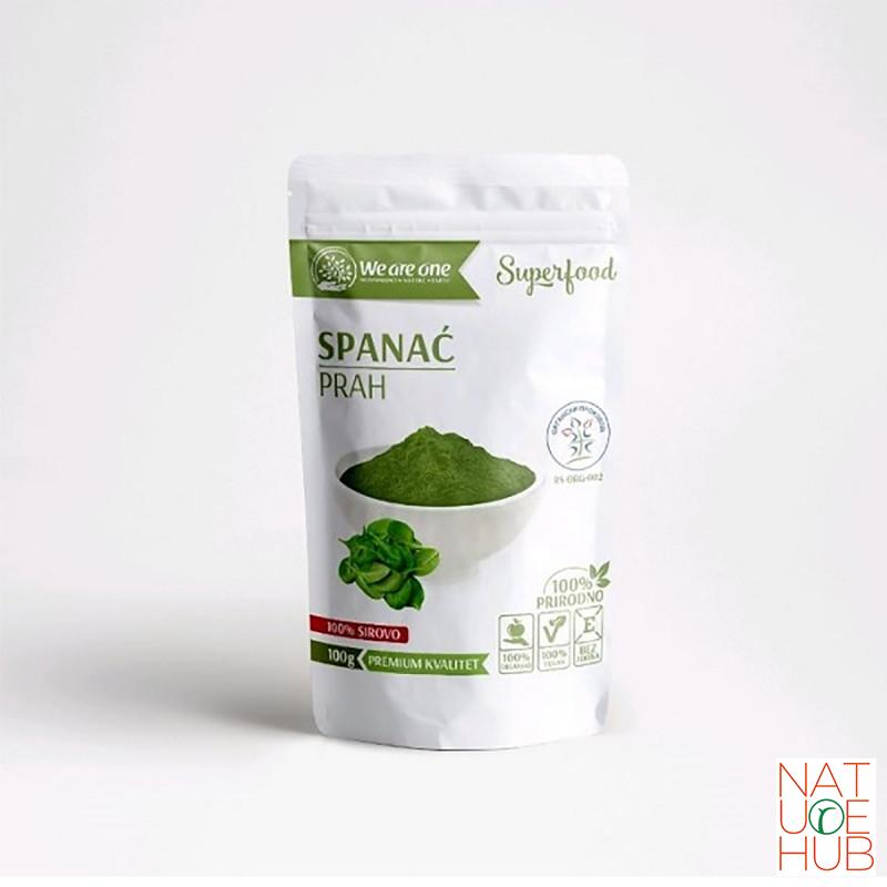 Spanać u prahu organski 100g, wao 