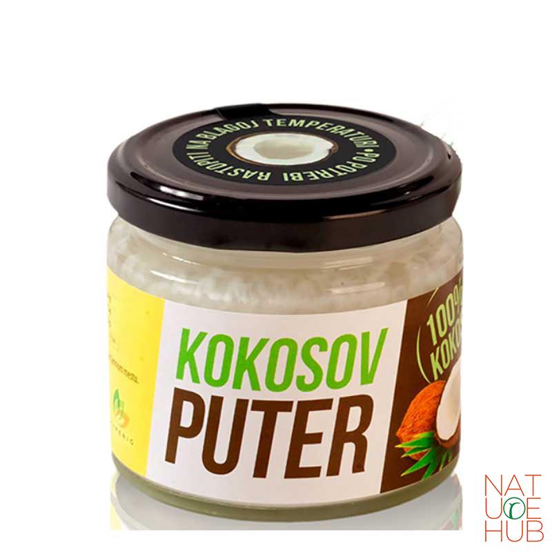 Kokos puter Hyperic, 270g 