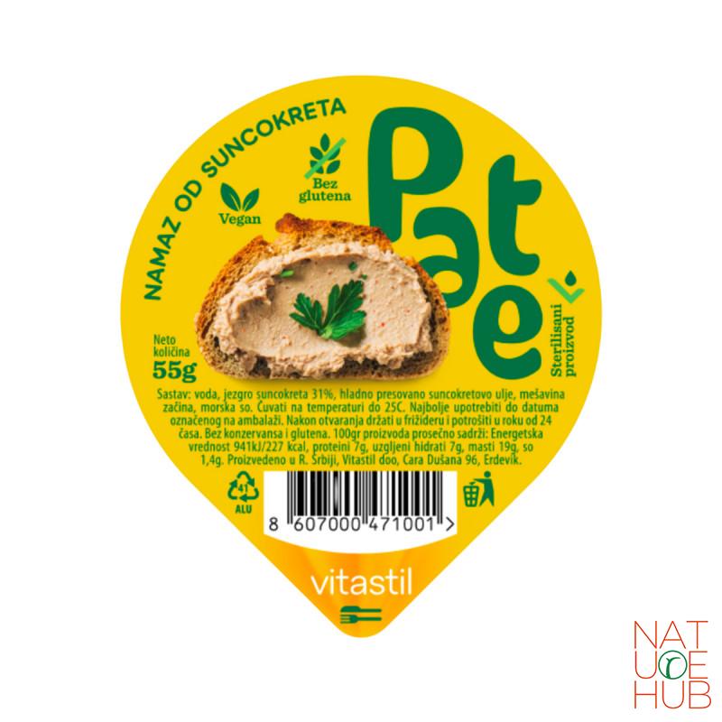 Namaz (pate) od suncokreta, Vitastill 55g 