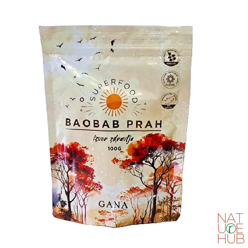 Babobab u prahu, Gana 100g 