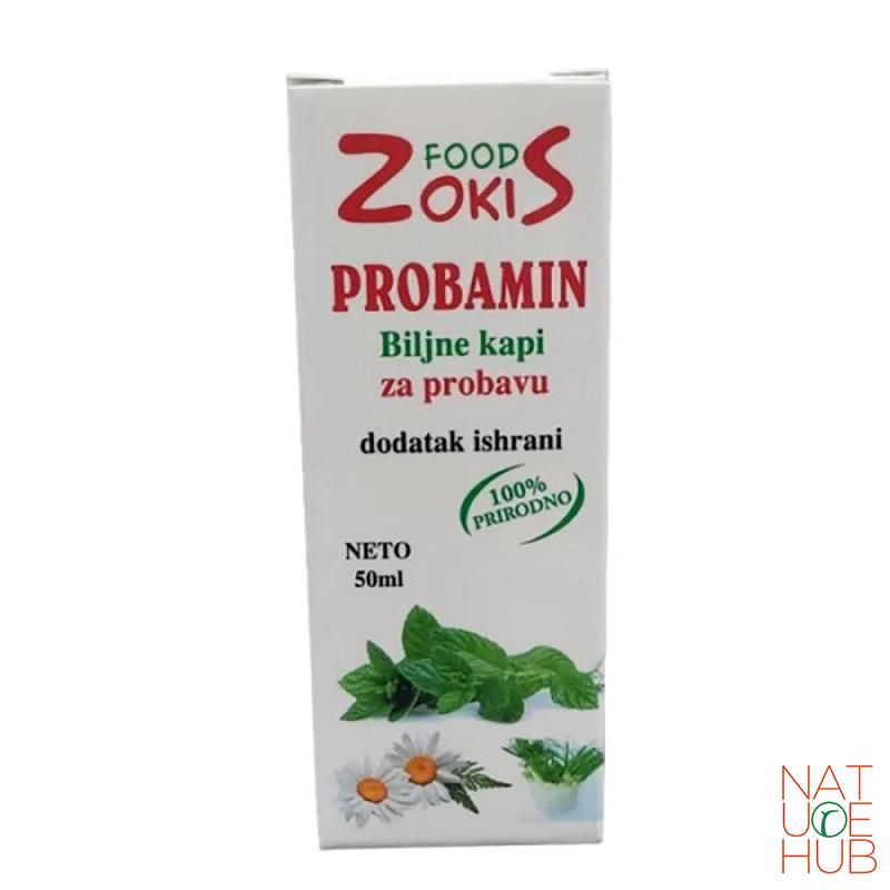 Probamin biljne kapi za probavu zokis food 50ml 