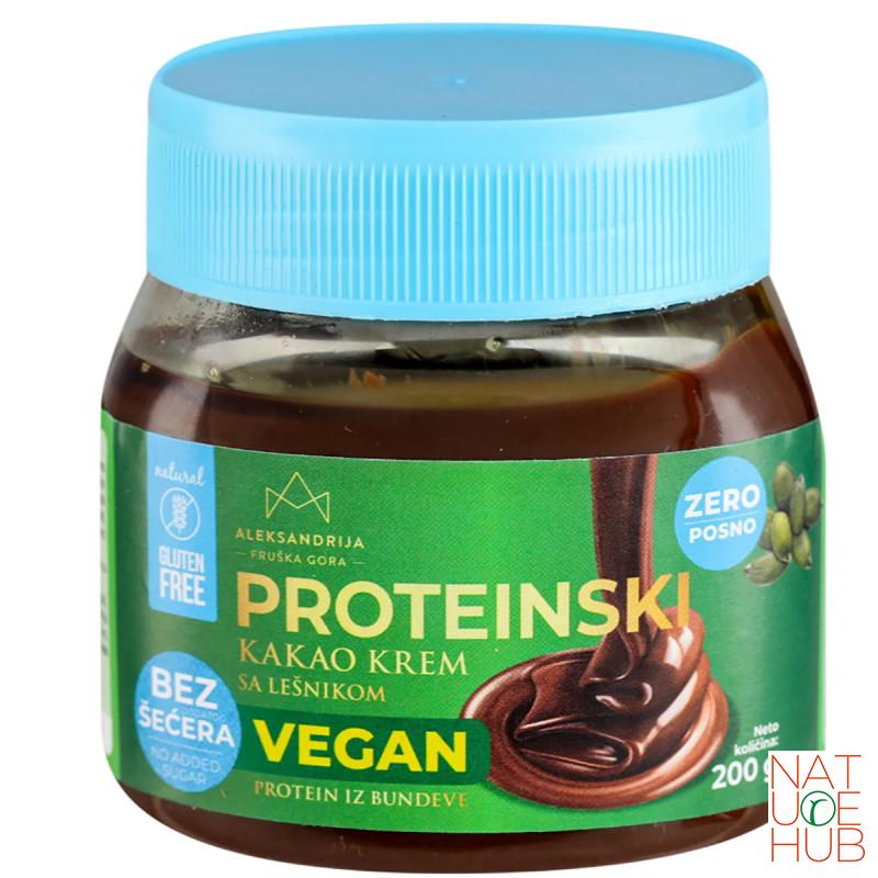 Proteinski kakao krem od lešnika, 200g, Aleksandrija 