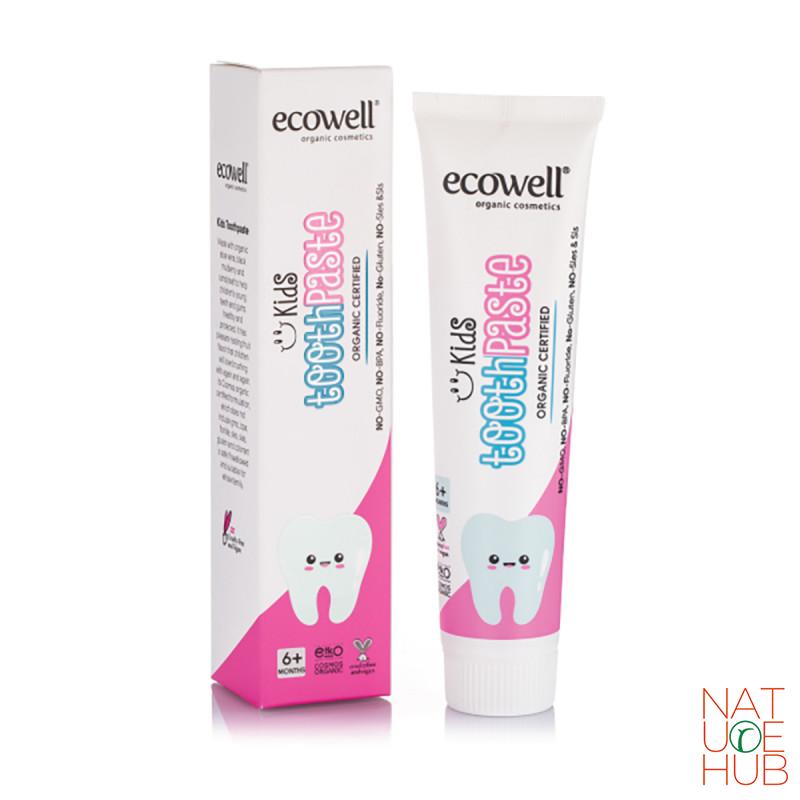 Organska pasta za zube za decu Ecowell 35ml 