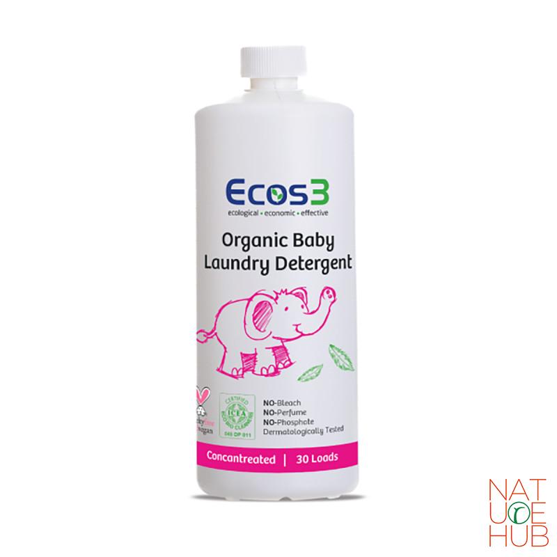 Organski deterdžent za veš za bebe ecos3 1050ml, 30 pranja 