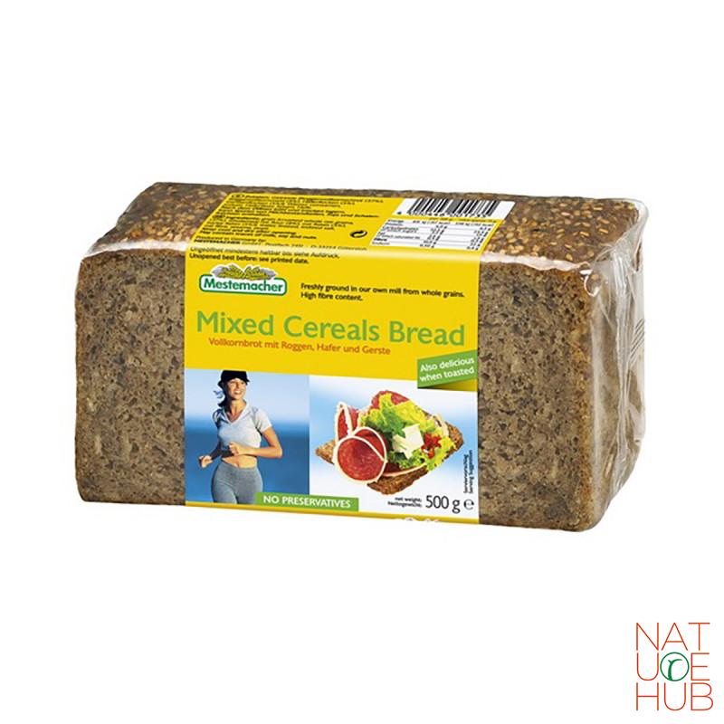 Mixed cereal bread, 500g, Mestemacher 