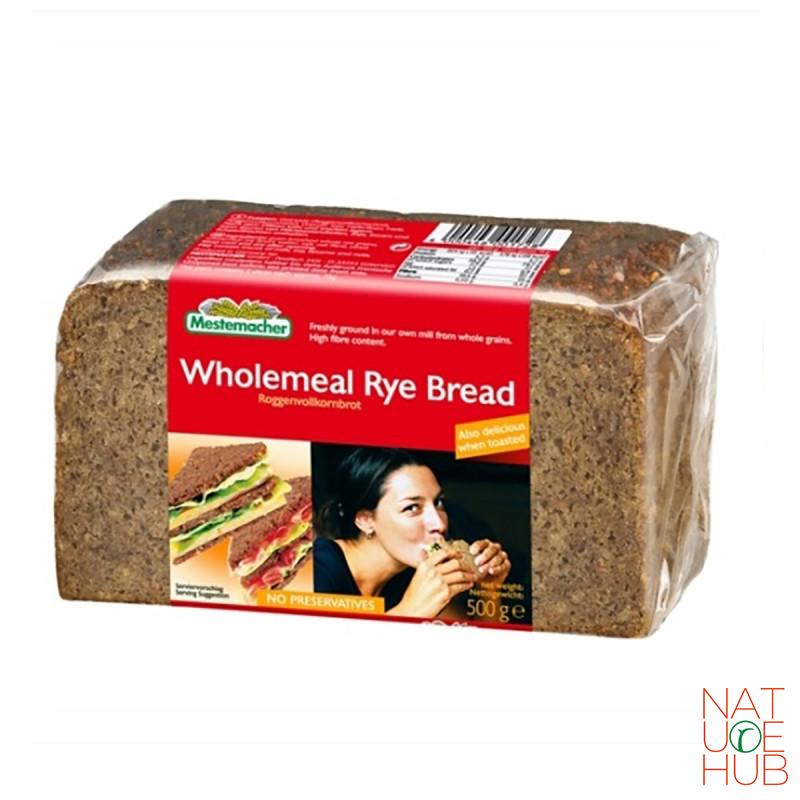 Wholemeal rye bread, 500g, Mestemacher 