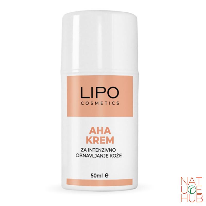 Aha krem za intenzivno obnavljanje kože, Lipo 50ml