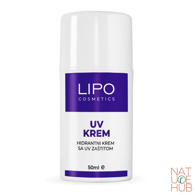 Uv krem hidrantna krema sa uv zaštitom, Lipo 50ml 