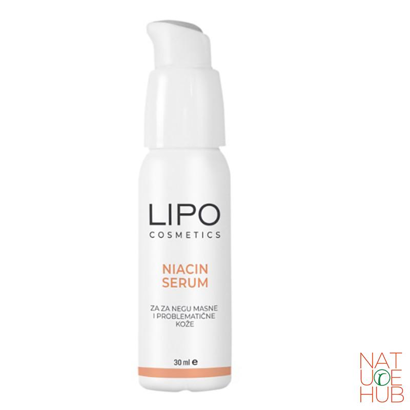 Niacin serum za negu masne i problematične kože, Lipo 30ml 
