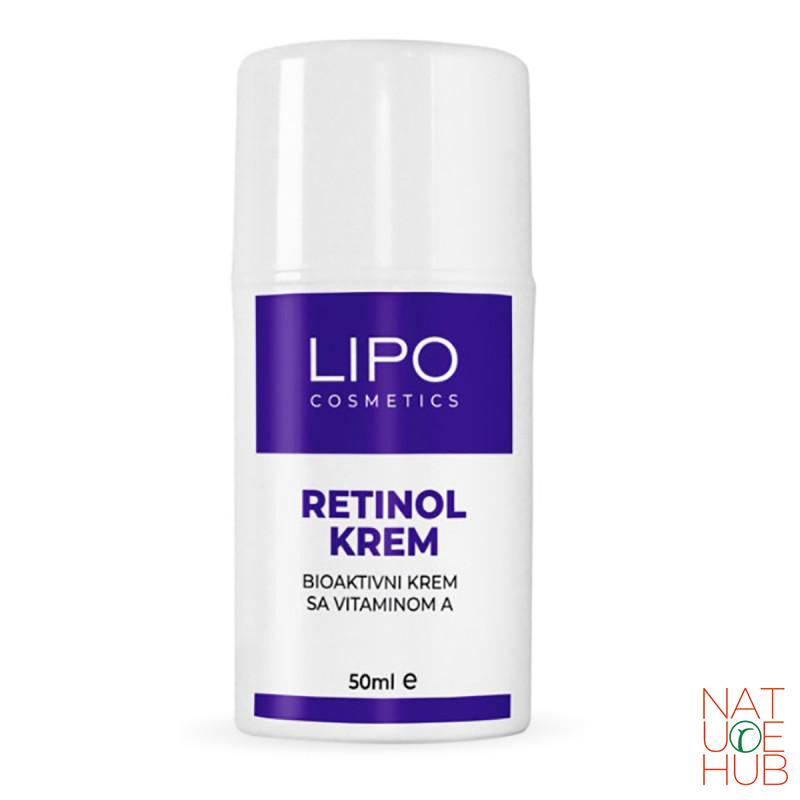 Retinol krem - bioaktivni krem sa vitaminom A, Lipo 50ml 