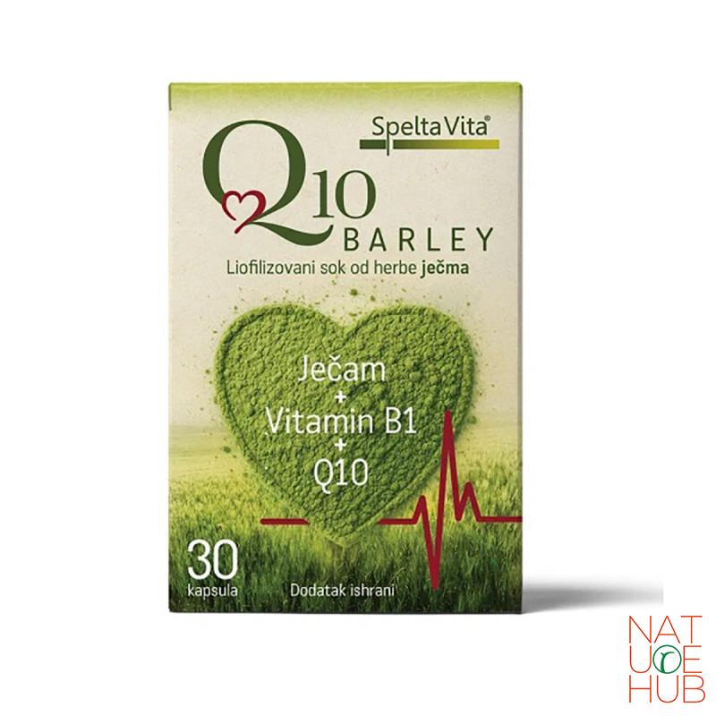 Q10 Barley 30 cps, Spelta vita 