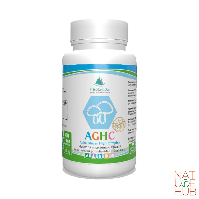 AGHC 50% polisaharida i 20% alfa glukana 60 cps, PND 