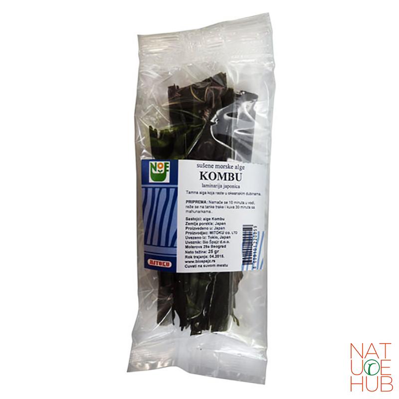 Kelp Kombu alge 25g, Mitoku 