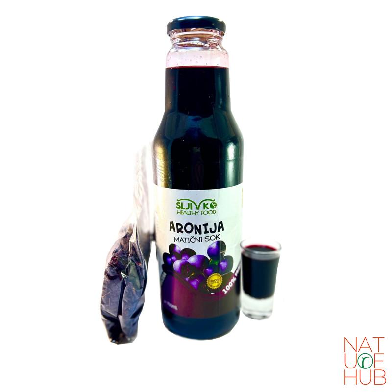 Matični sok aronija 750ml, šljivko 