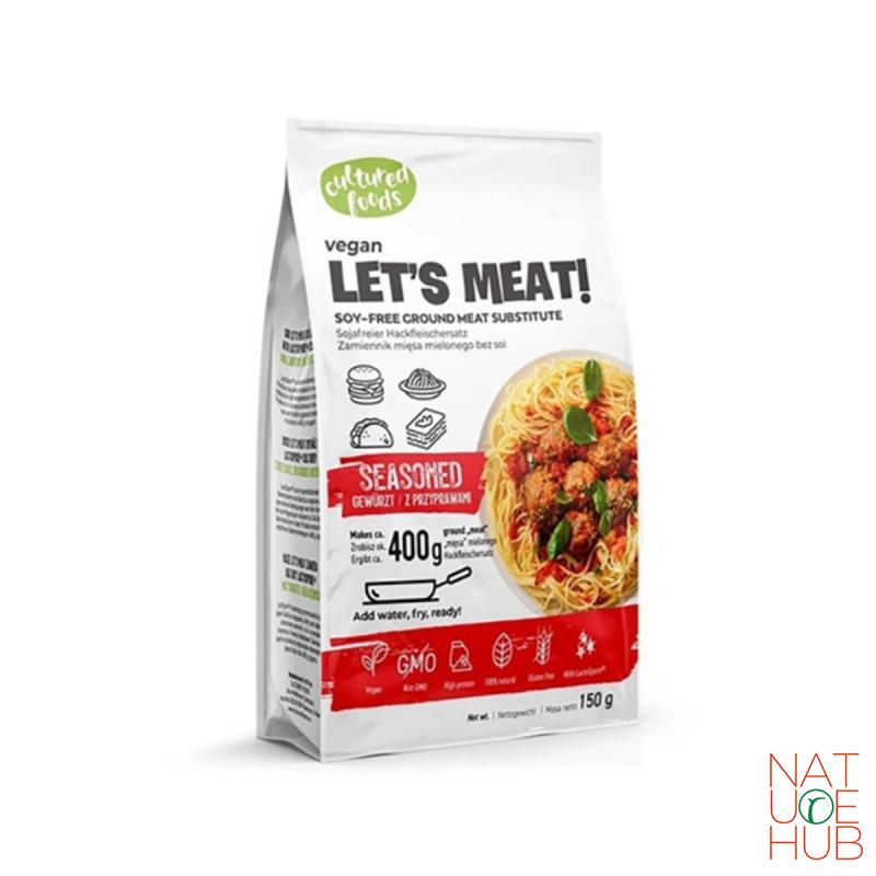 Lets meat, biljna smesa nezačinjena za 400g obroka, 150g 