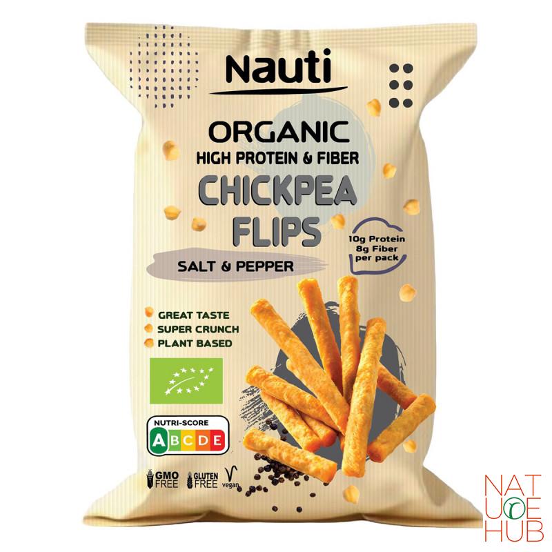 Organski flips od nauta so i biber, bez glutena 55 g, Eurozrno 