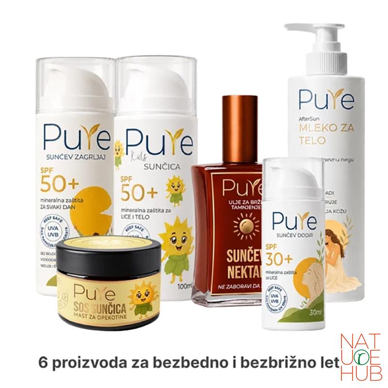 Pure leto paket za zdravo porodično sunčanje 