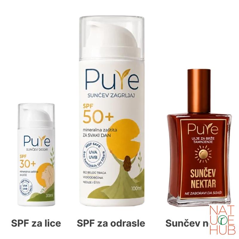 Pure Mama Sunce set za prirodno sunčanje 