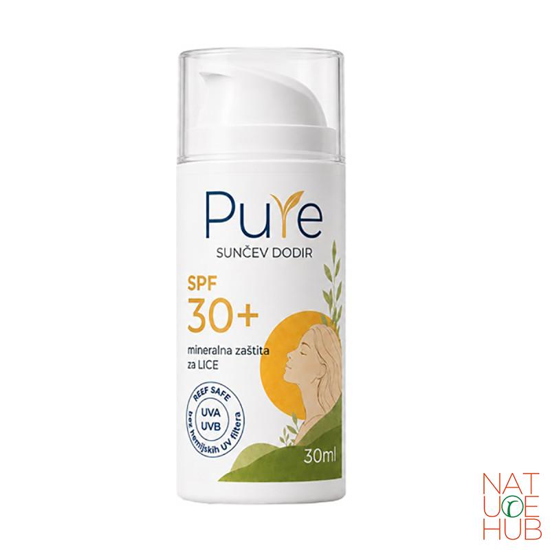 Sunčev dodir mineralna zaštita za lice spf 30+, Pure 