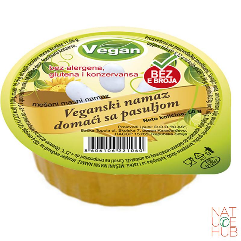 Veganski namaz domaci sa pasuljom, 50g 