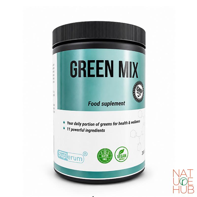 Green mix suplerum - premium organski zeleni mix, 300g 