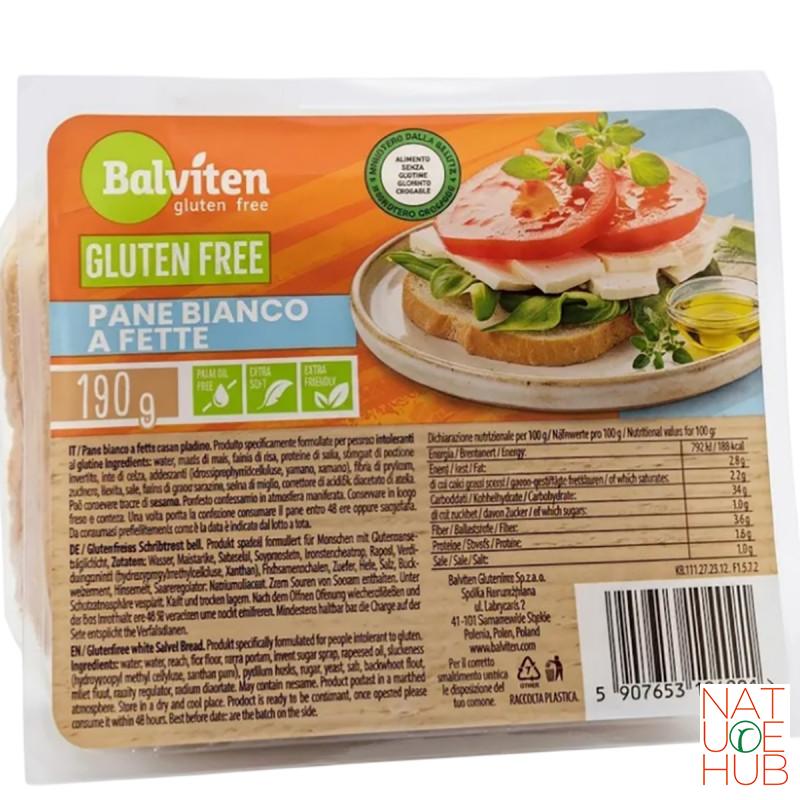 Crni hleb Pane Scuro a Fette, bez glutena, 190 g Balviten 