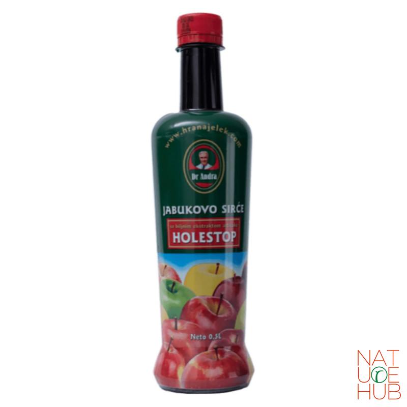 Dr Andra prirodno nerazredjeno sirće Holestop, 500ml 
