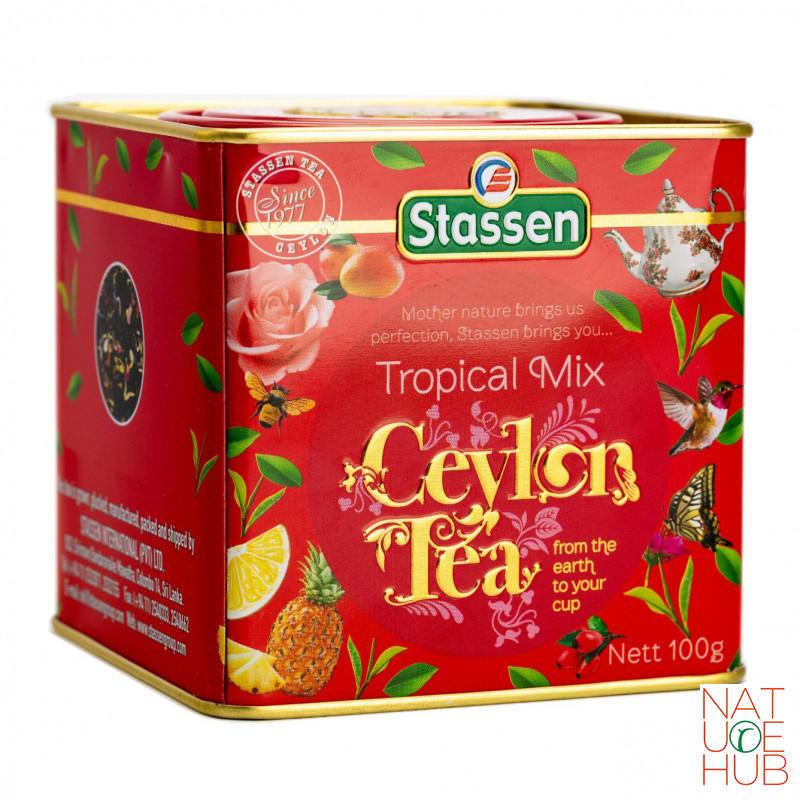 Tropical miks čaj limenka, 100g, Stassen 