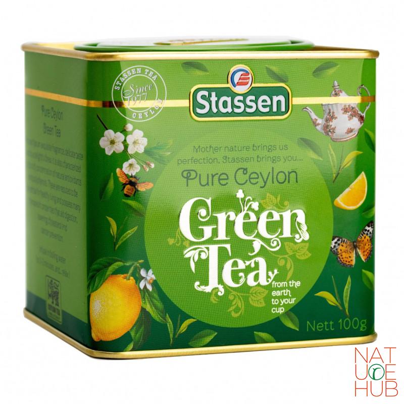 Zeleni čaj limenka, 100g, Stassen 