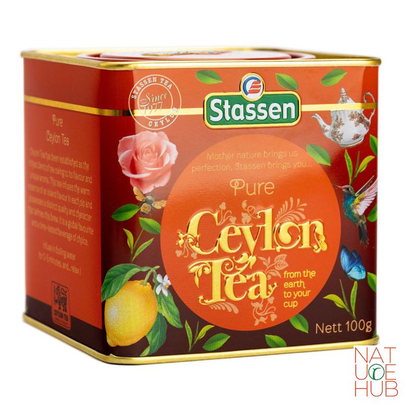 Crni čaj limenka, 100g, Stassen 