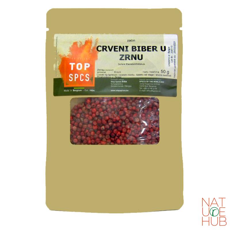 Crveni biber u zrnu, 50g 