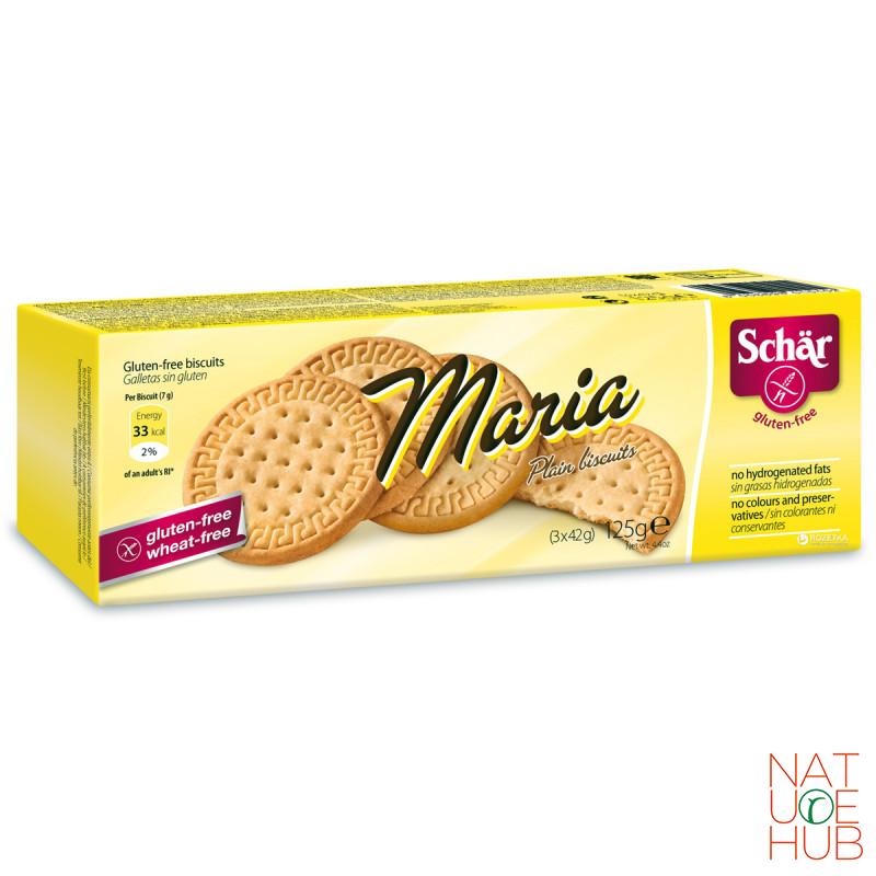 Bezglutenski biskvit Maria Plain 125g 