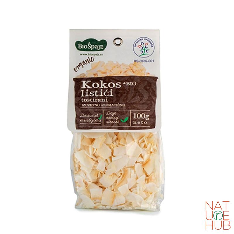 Kokos listići organik biošpajz, 100g 