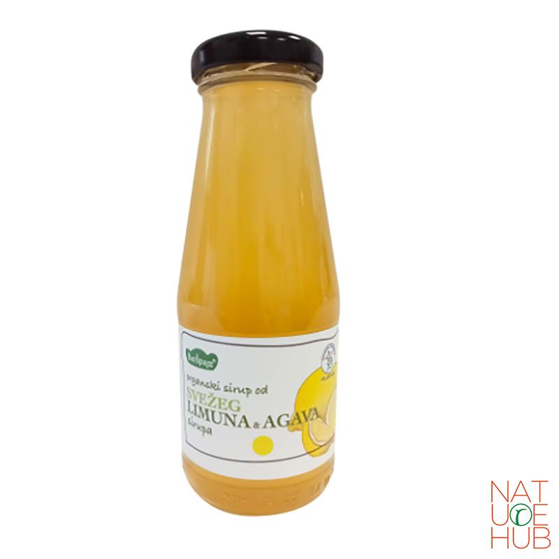 Organski sirup od limuna sa agavom, 200ml 
