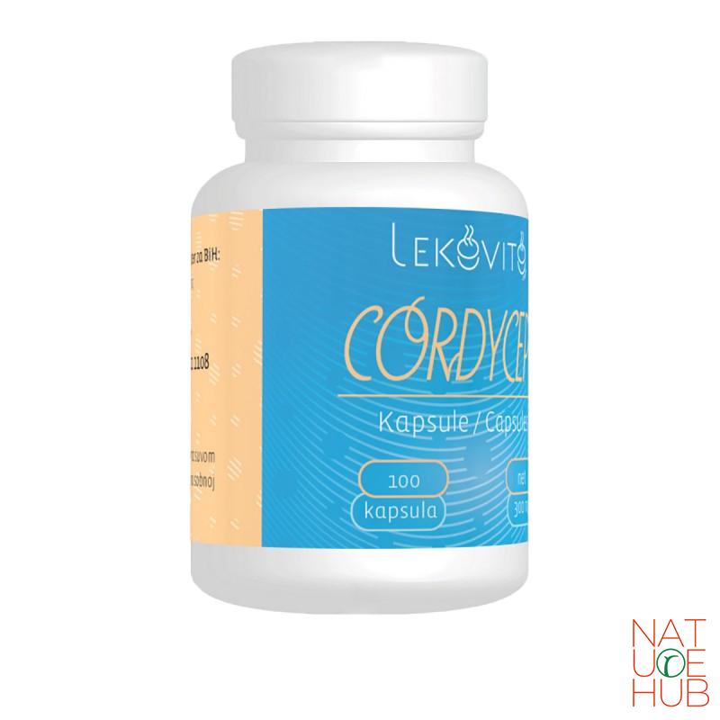 Cordyceps gljiva lekovito, 100cps 