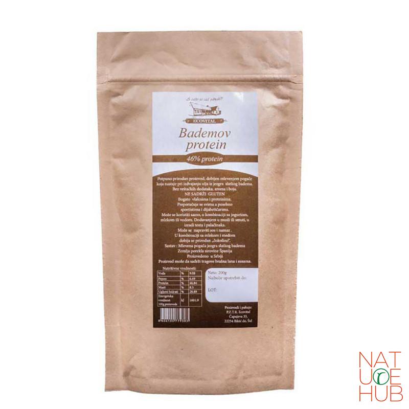 Bademovo brašno (protein) Ecovital, 200g 