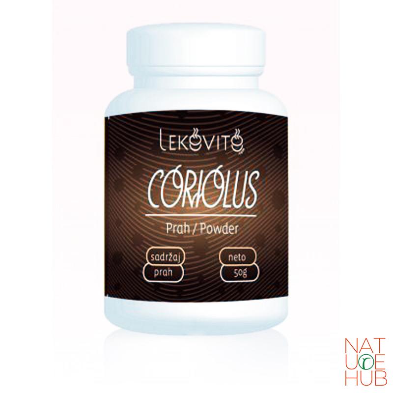 Prah coriolus gljive, 50g 