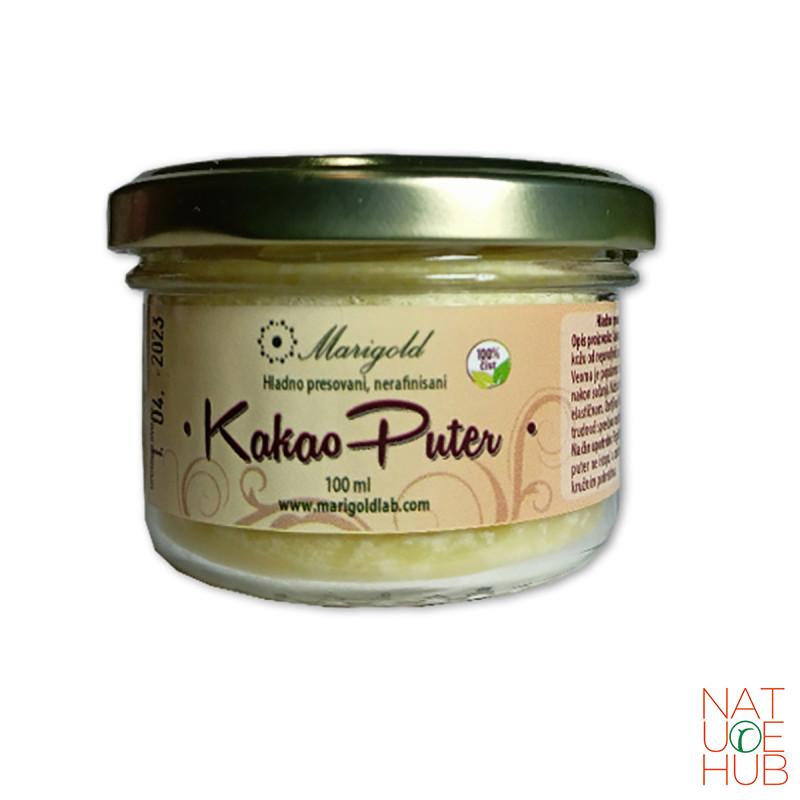 Kakao puter hladno presovani nerafinisani 100ml, MG 