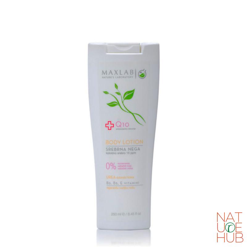 Mleko za telo silvercare sa Q10 i ureom Maxlab, 250ml 